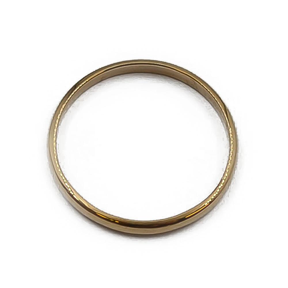 18k Kultainen kihlasormus koko 18,5 #2