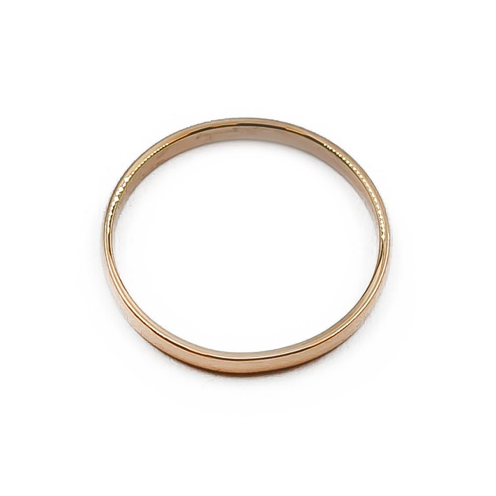 18K Kultainen sormus koko 19- #2