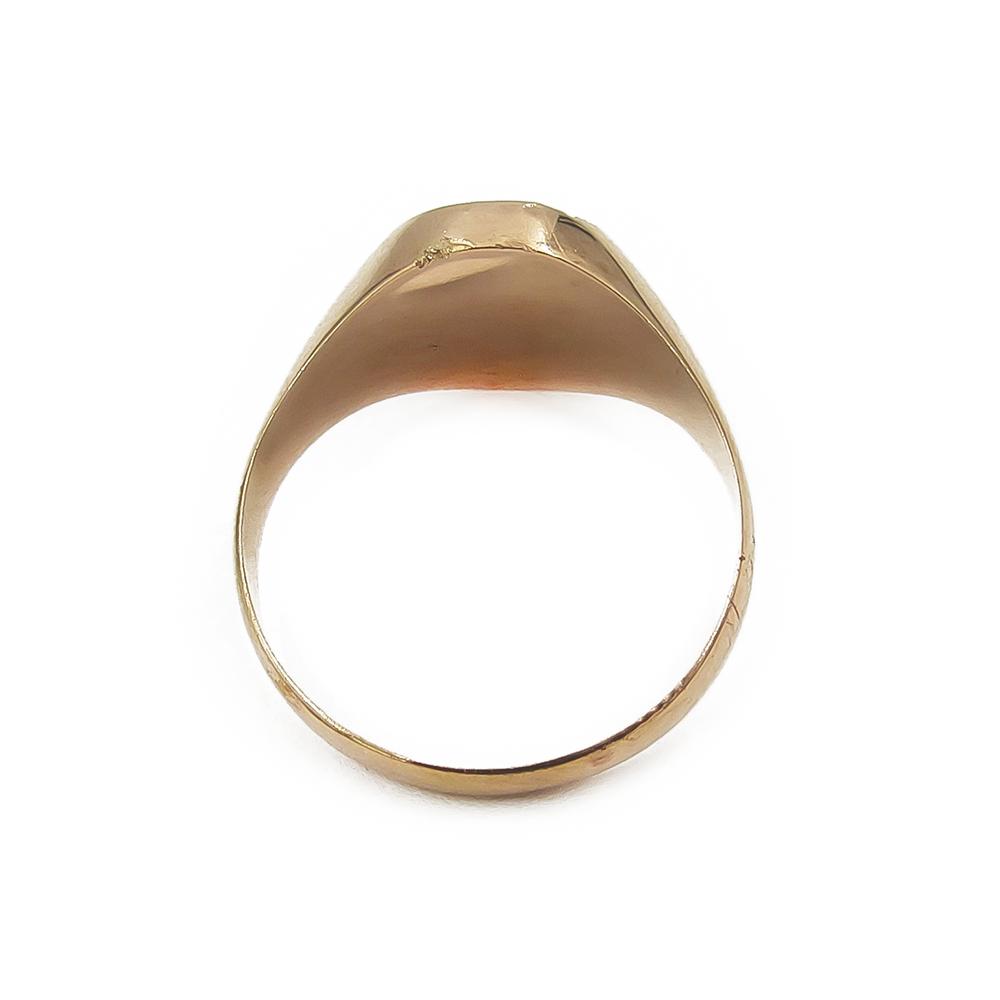 Kultainen kantasormus halk.23mm #4