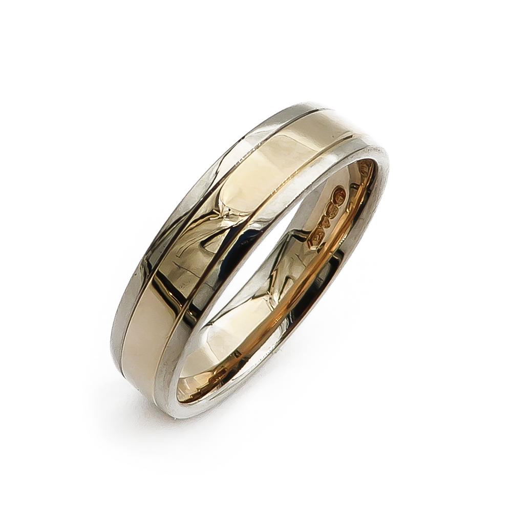 Valko-ja keltakultasormus 20,25mm v.2009 #0