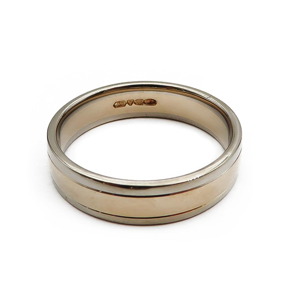 Valko-ja keltakultasormus 20,25mm v.2009 #2