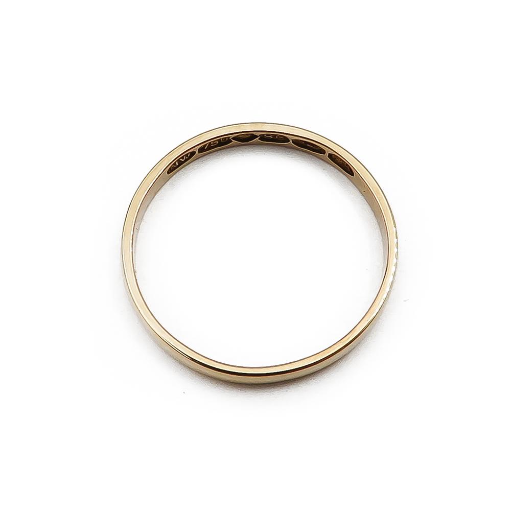 18k kihlasormus 16,5mm #3