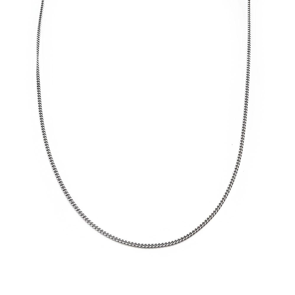 valkokultainen  kaulaketju 42cm #0