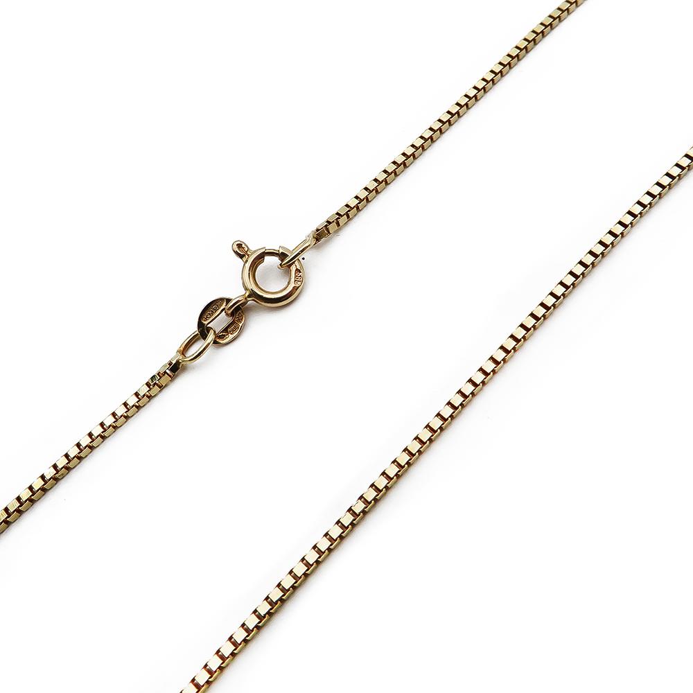 Kultainen venetsiakaulaketju 43cm v.-75 #2