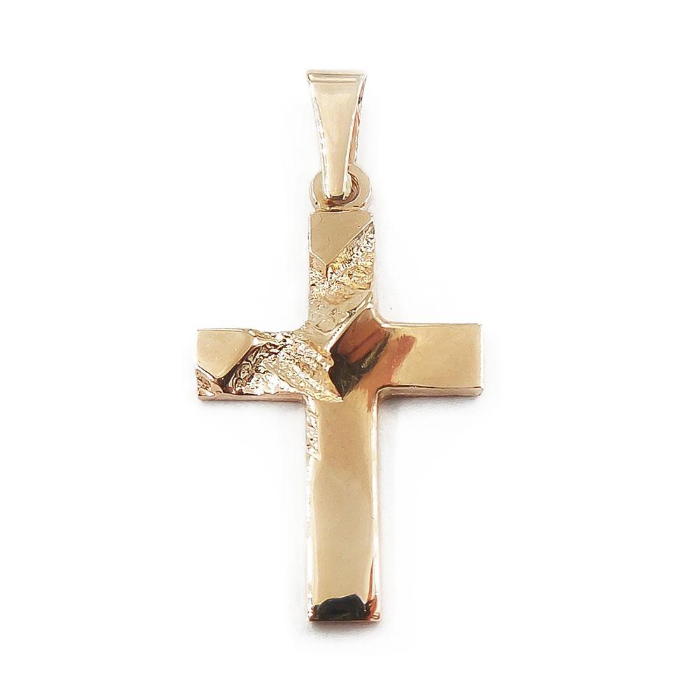 Kultainen risti riipus #0