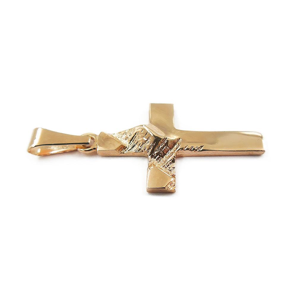 Kultainen risti riipus #1