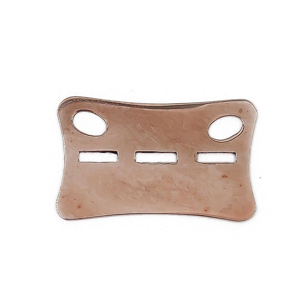 Kultainen tunnuslaattariipus 18x11.5mm Kulta-Tiimi Oy #0