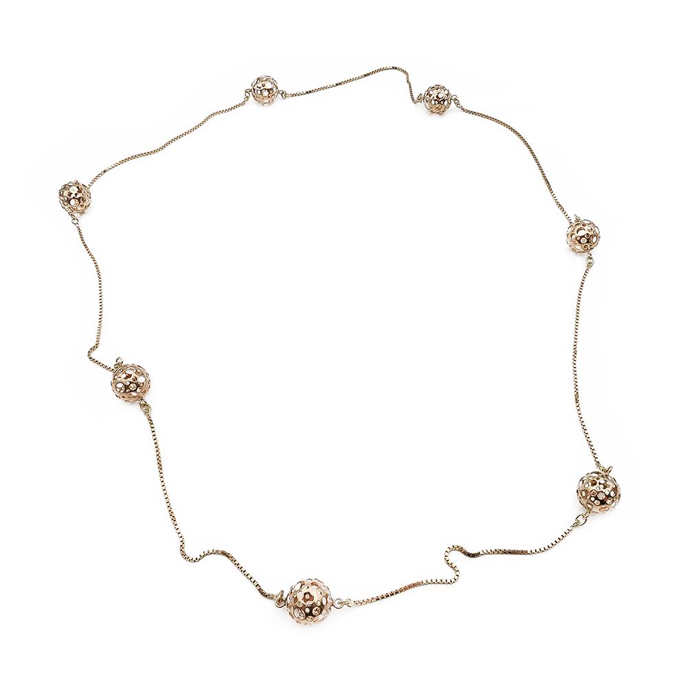 Liisa Vitali Leppäkerttu kaulakoru 70cm v.-72 #0