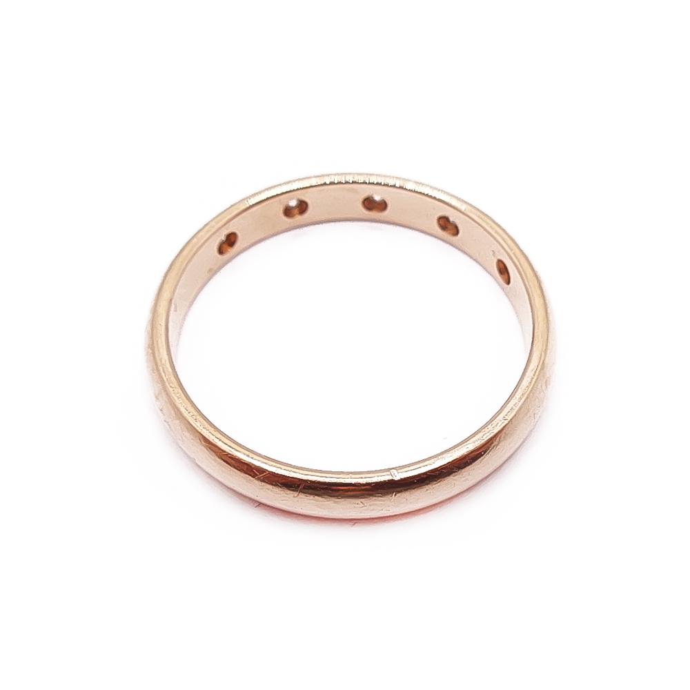 Kultainen tähti-istutettu timanttisormus 0,05ct 16mm 2005 #2