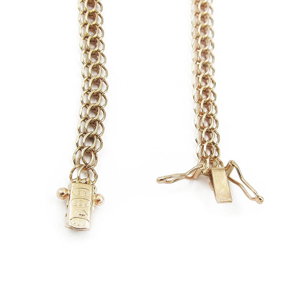 Kultainen ranneketju 19cm v.1978 #2