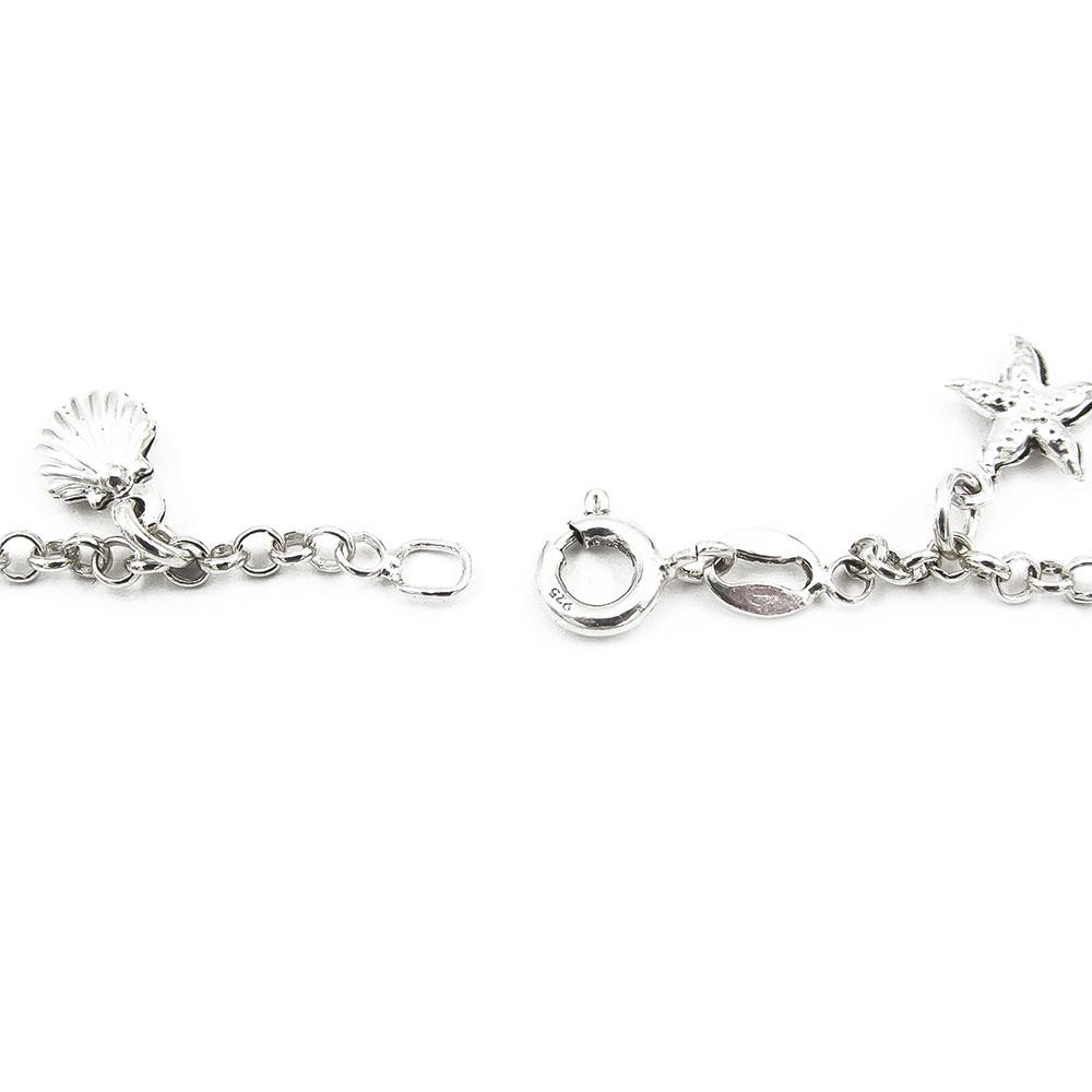 Hopeinen maskotti ranneketju 18.5cm #3