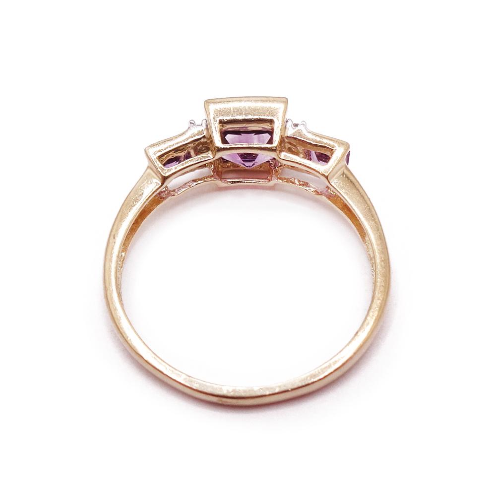 10k Lilakivinen sormus 17,5mm #2