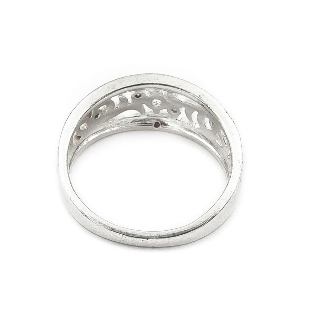 Filigraanisormus zirkoneilla halk.16.5mm #1