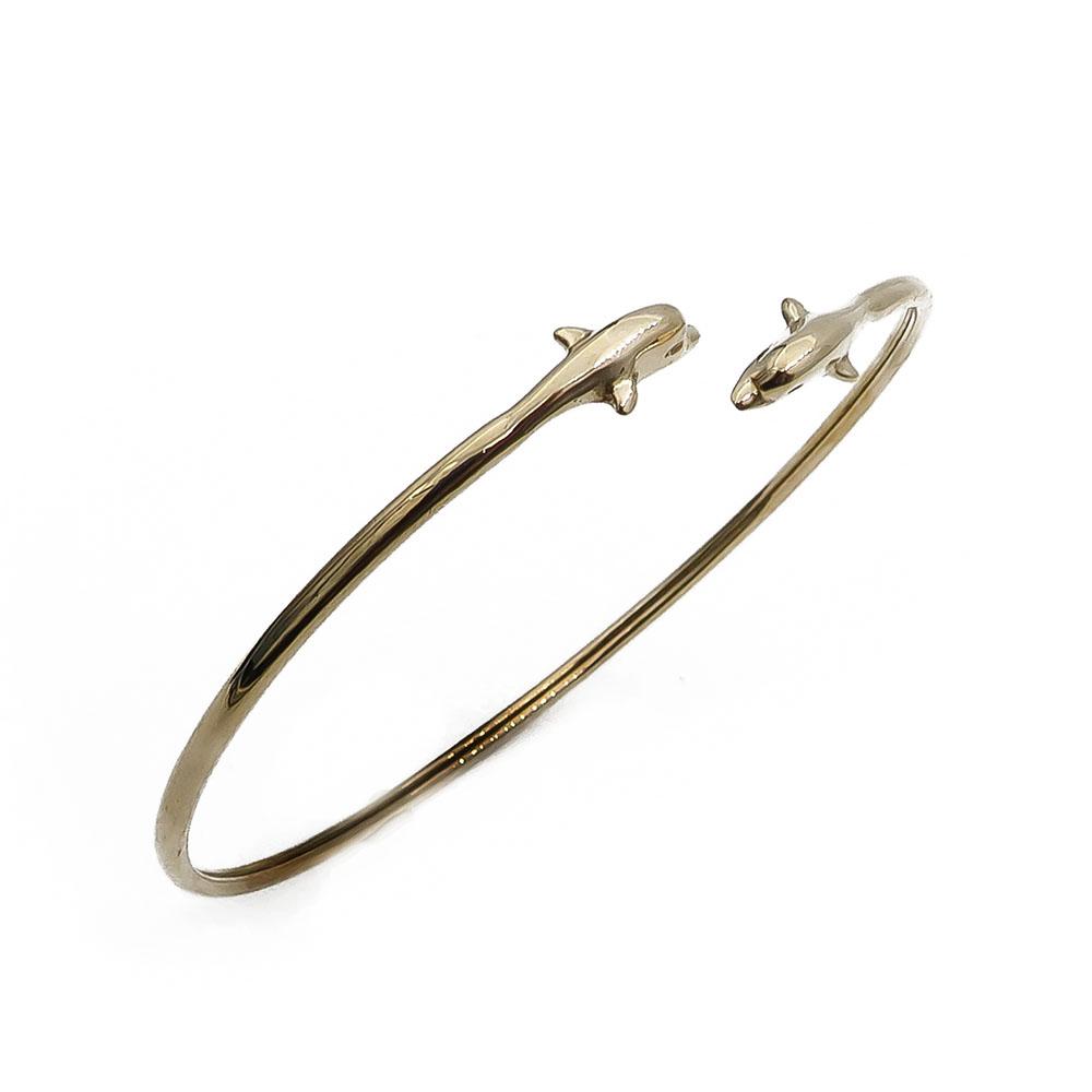 Kultainen Delfiini rannekoru #0