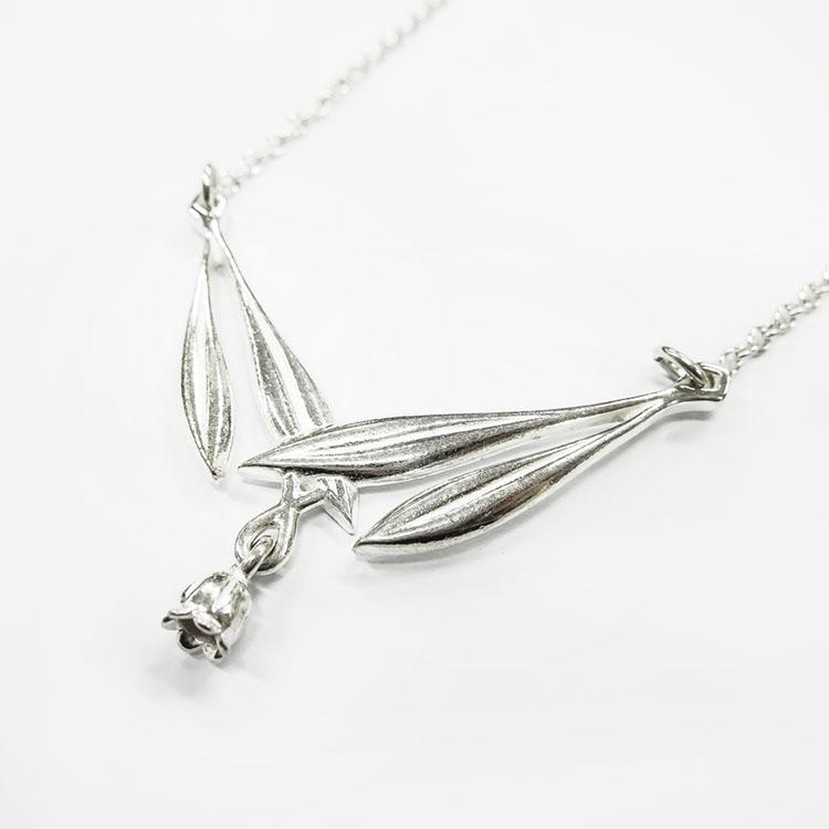 Kalevala Korun hopeinen Kielo-kääty 41-45cm #1