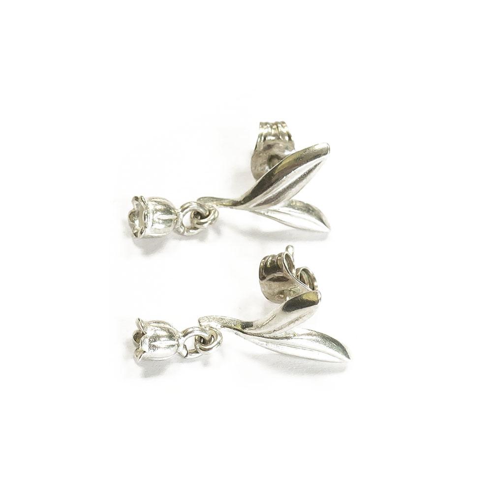 Kalevala Kielo hopeakorvakorut #1