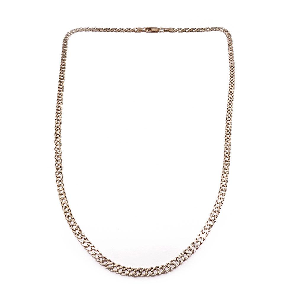 Kultainen kaulaketju 52cm #0