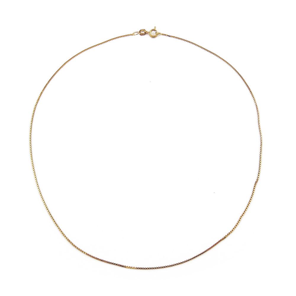 Kultainen Venetsiaketju, 38 cm #0