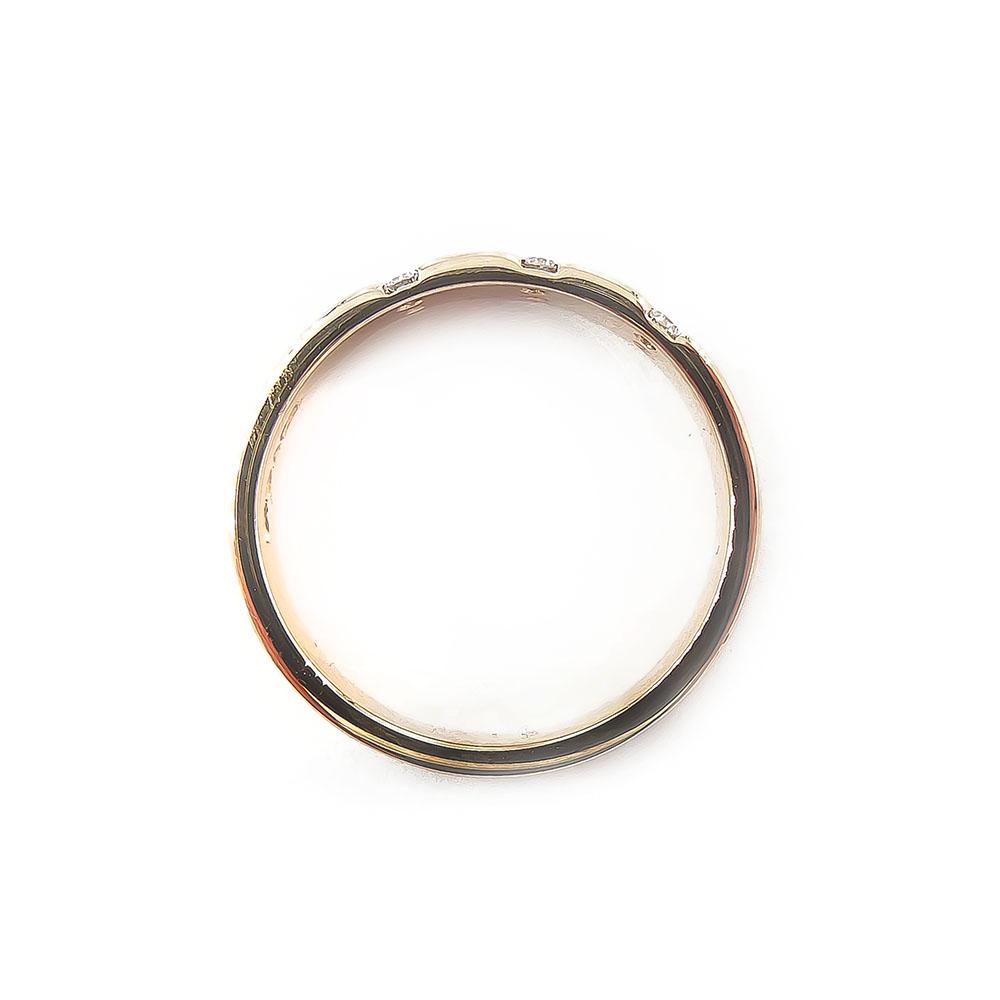 Kultainen timanttisormus, 17,25mm, 6x0,01ct #2