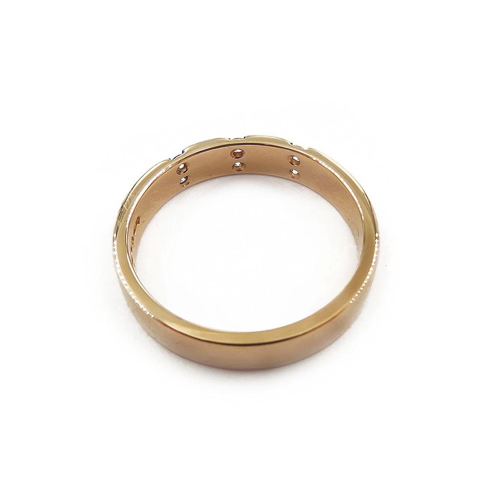 Kultainen timanttisormus, 17,25mm, 6x0,01ct #3