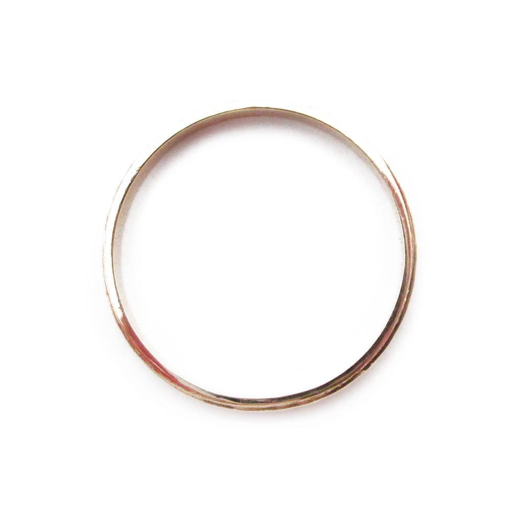 Kultainen kuvioitu sormus koko 18.5 #1