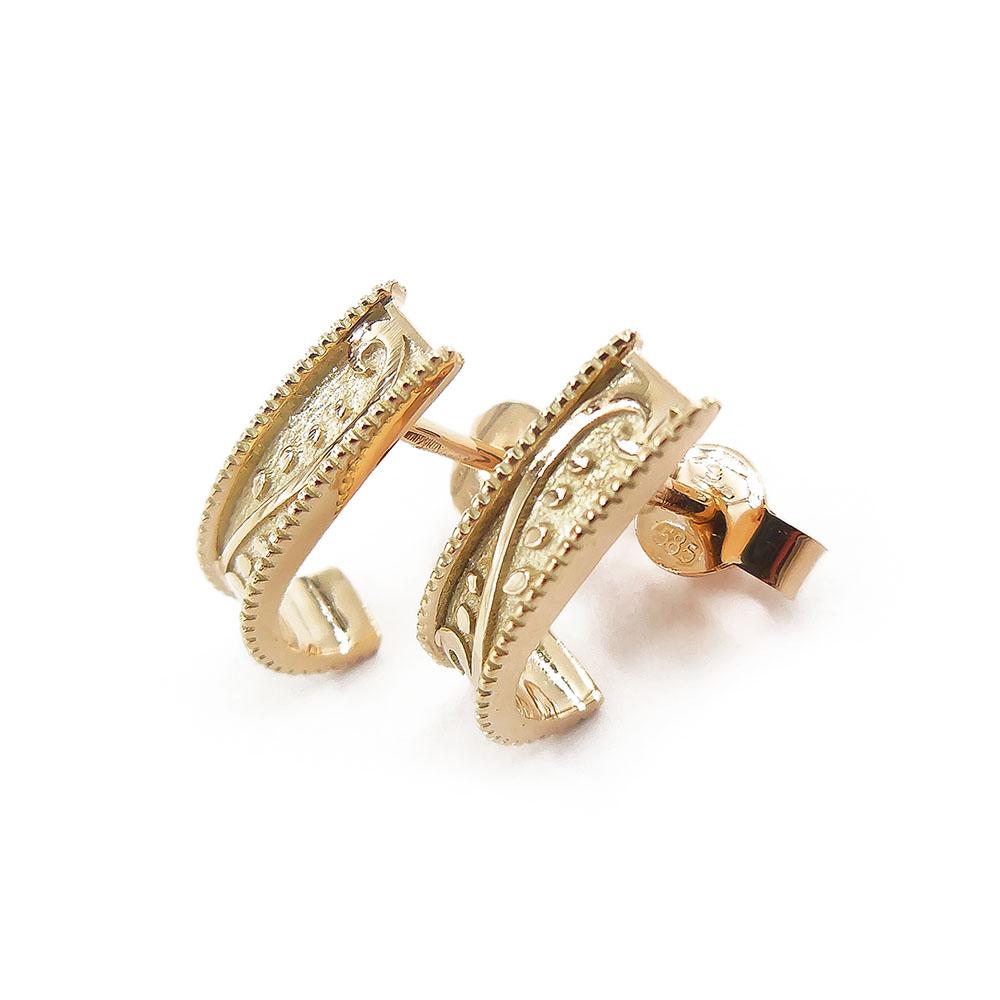 Kultaiset korvakorut, Brooke mallistoa #3