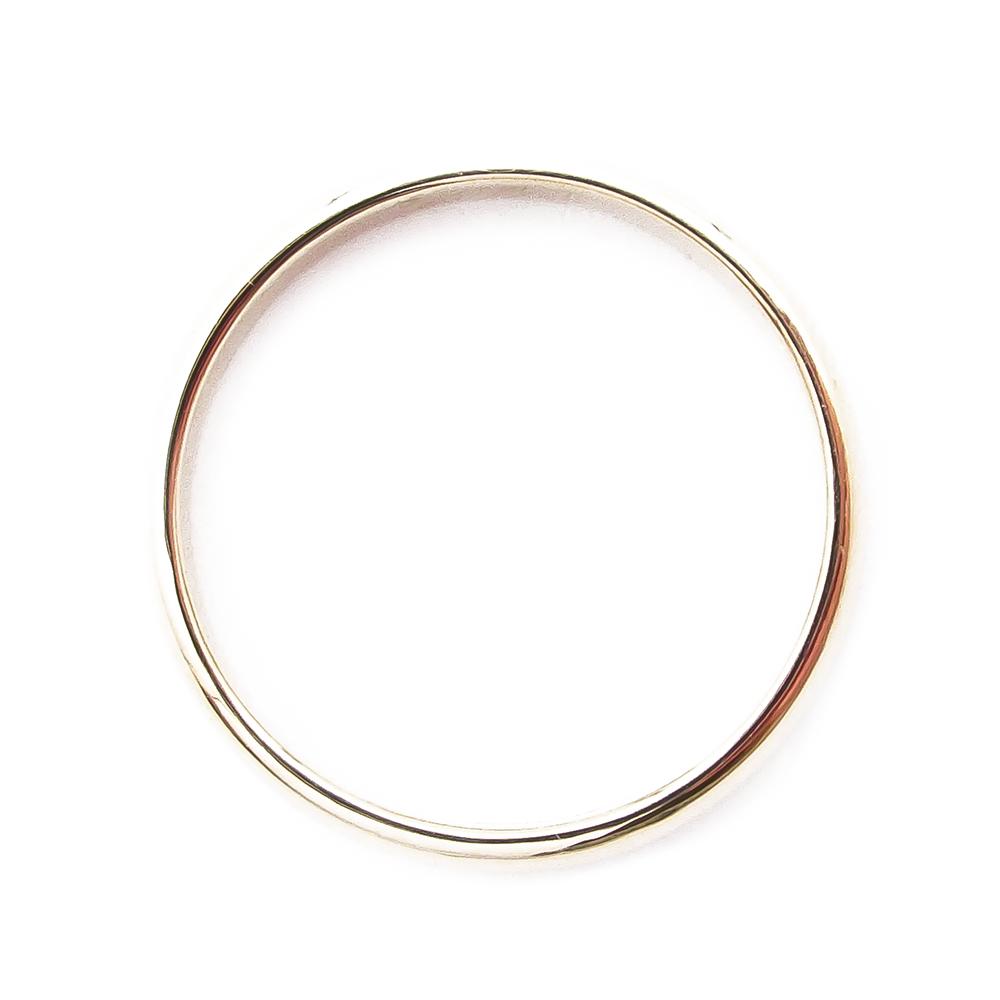 Kultainen kihlasormus koko 17.5 #2