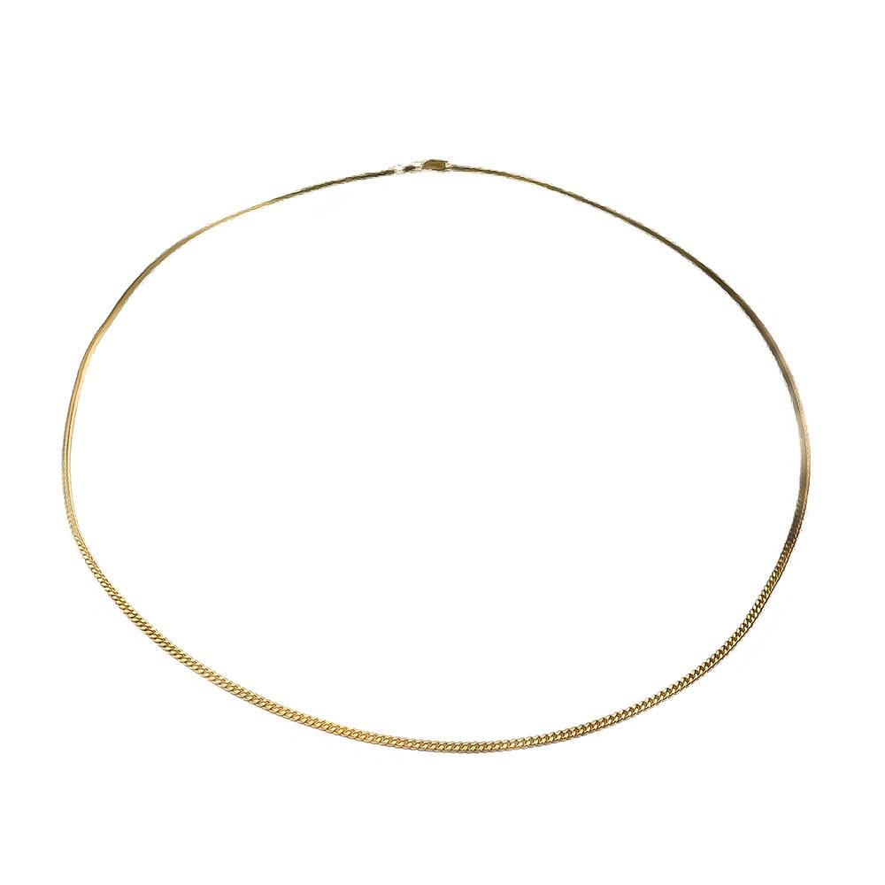 Kultainen panssariketju 50cm #0