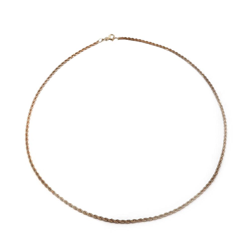 Kultainen cordell kaulaketju 43.5cm #0