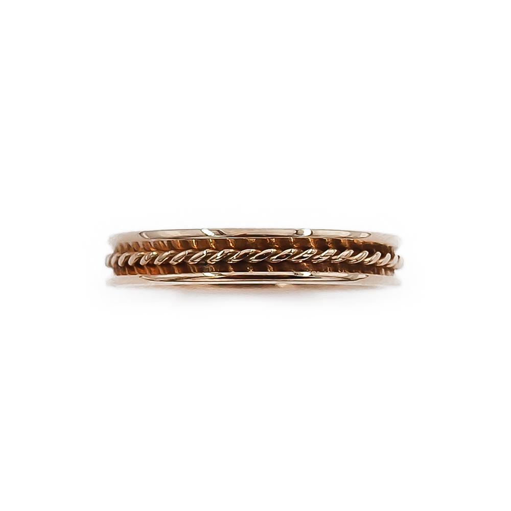Kultainen Kaunis Koru Ikiaikainen sormus 4mm 18.5 1965 #1