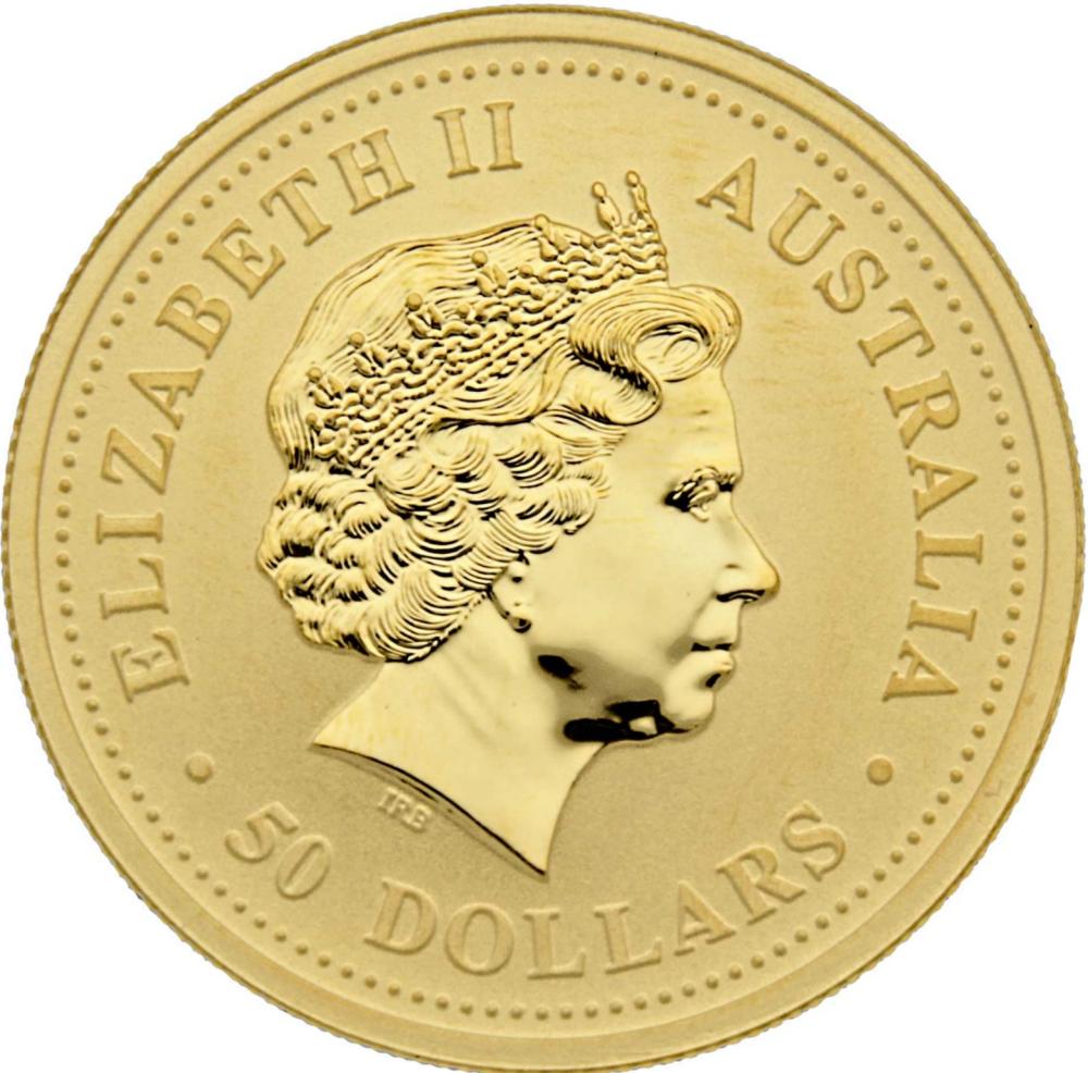 50 dollars Elizabeth II Year of the Rooster #0