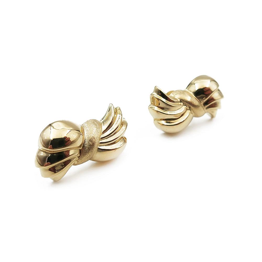 18K rusetti korvakorut tapilla #1