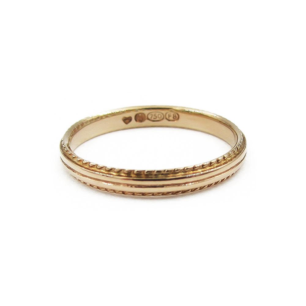 18k Kalevala Uskelan Isonkylän sormus 17mm v.-2007 #3
