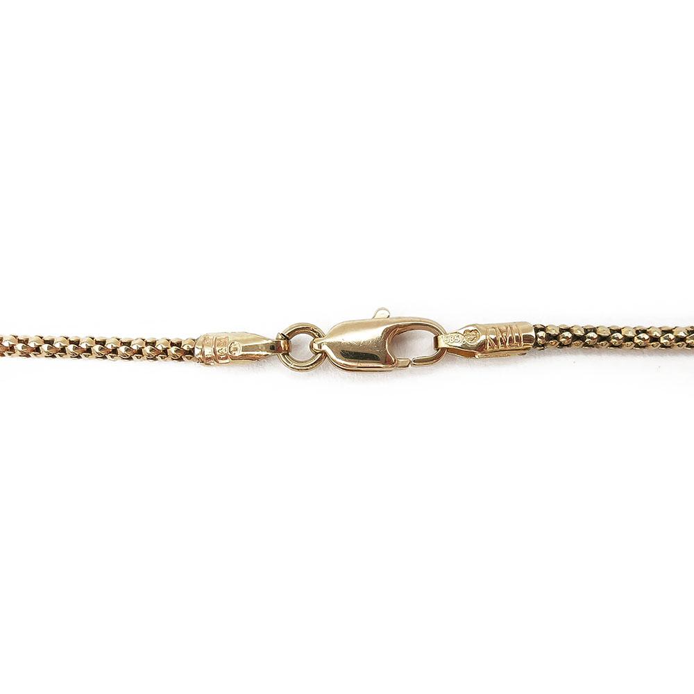 1,6mm Popcorn kaulaketju 42cm #2
