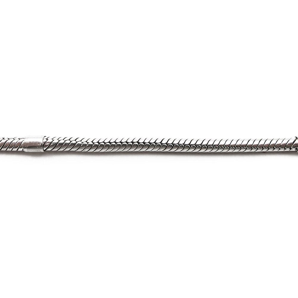 Hopeinen ranneketju 18cm lev.2,5mm #1