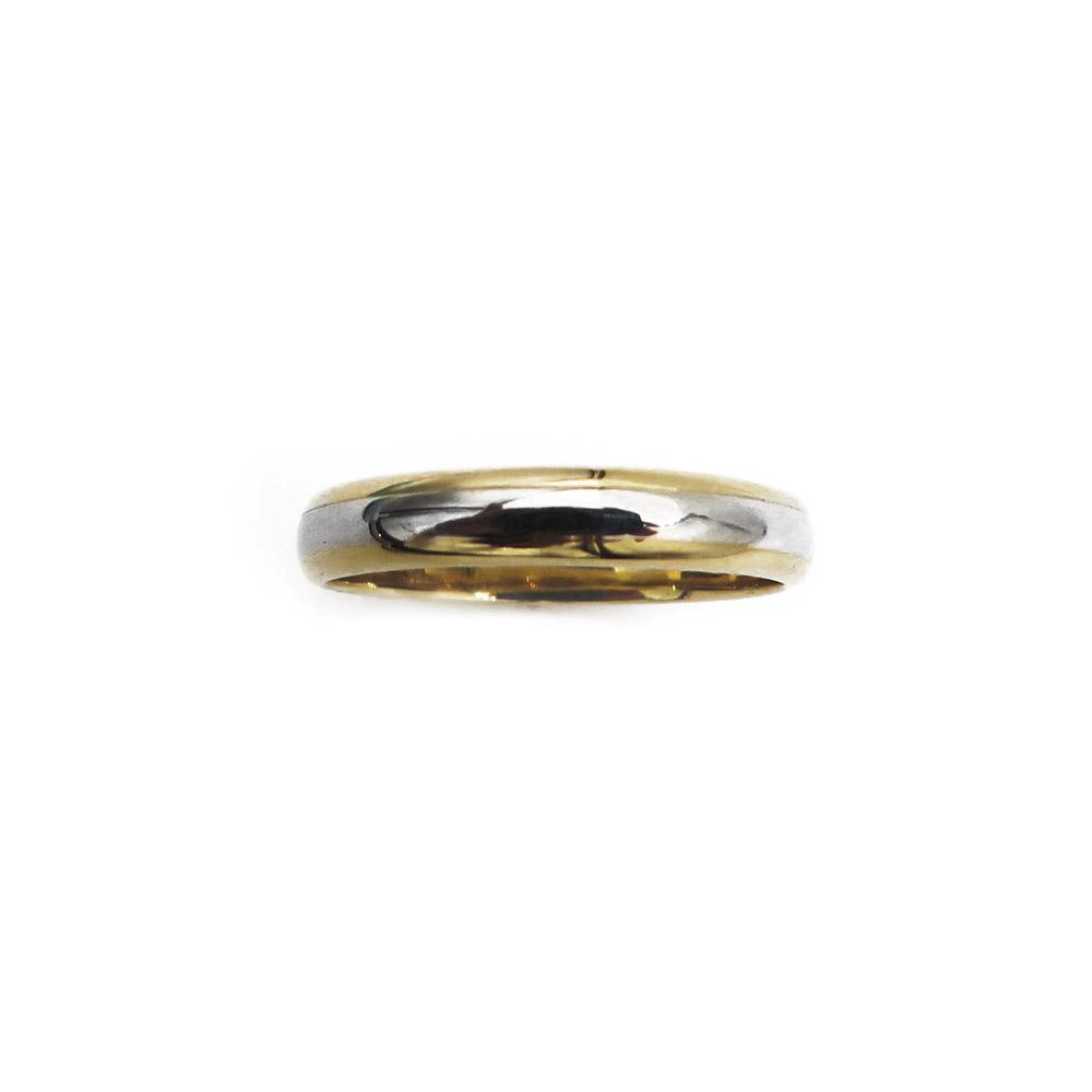 Kultainen sileä kihlasormus 19mm lev3.7mm #1