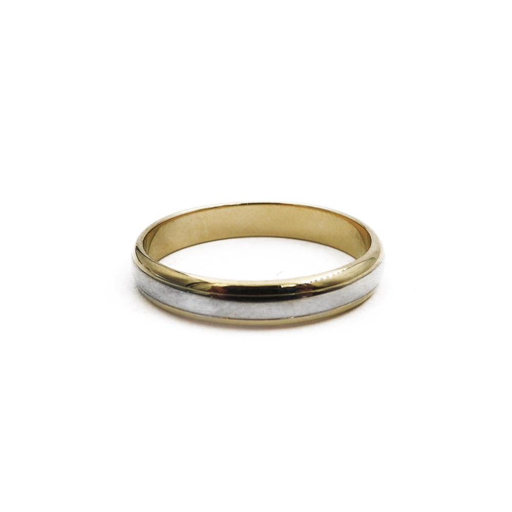 Kultainen sileä kihlasormus 19mm lev3.7mm #3