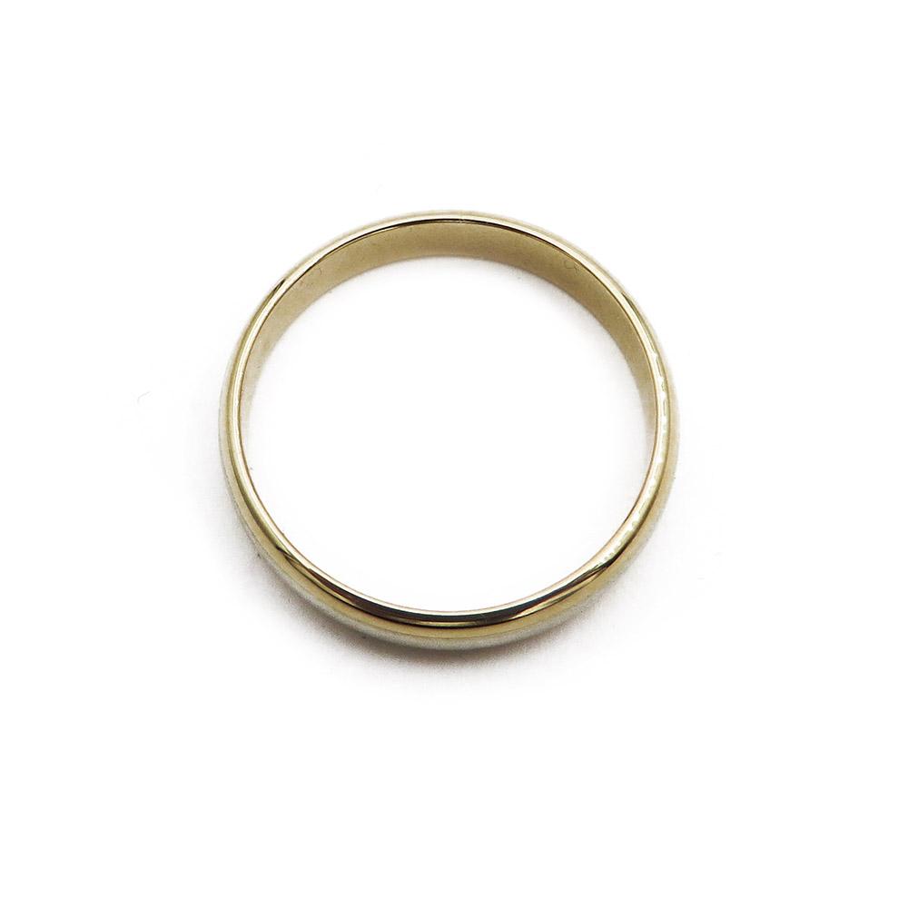 Kultainen sileä kihlasormus 19mm lev3.7mm #4