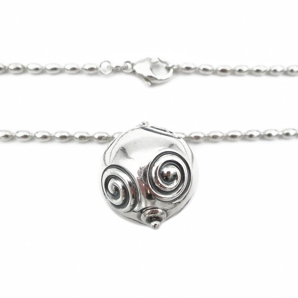 Kalevala koru Halikon käätykorut riipus oliiviketjussa hopea 39cm #1