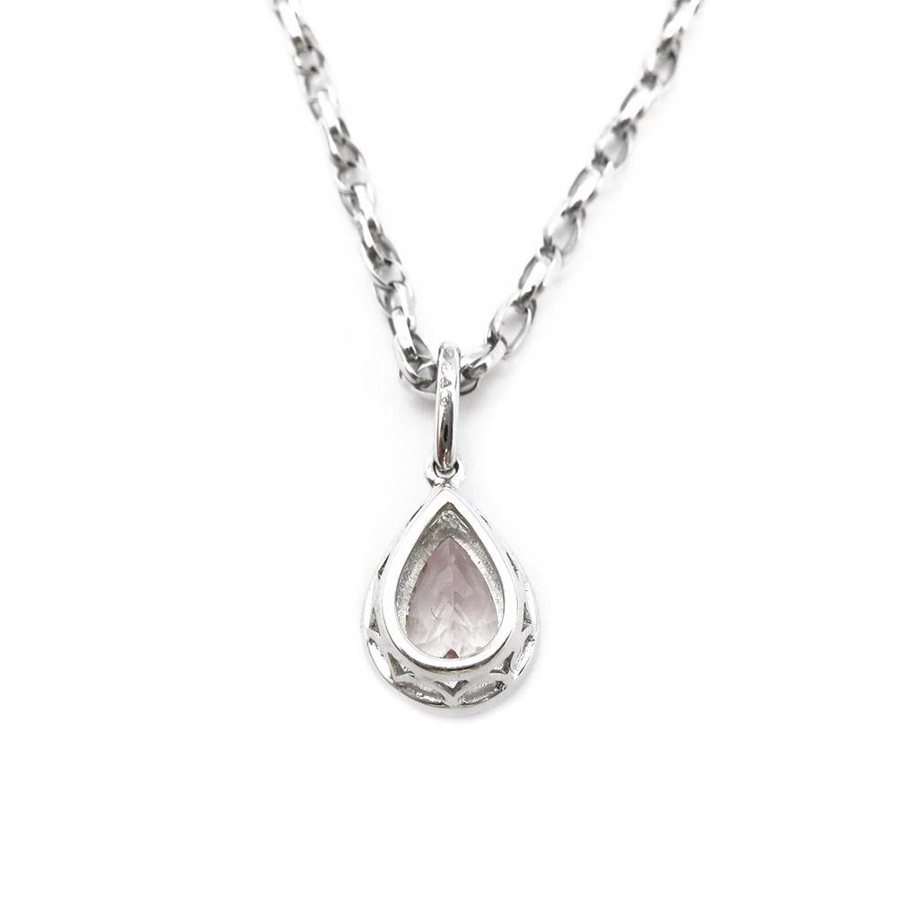 Kohinoor timanttikaulakoru morganiittilla 44cm 20x0,005ct #4