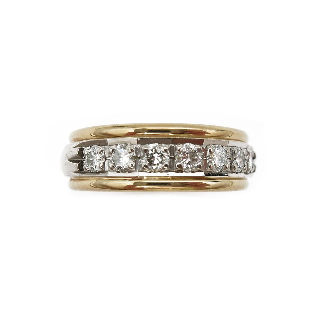 18k Tillanderin timanttisormus 0,49ct 18mm #2