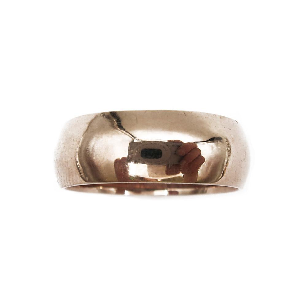 9k 6,4mm sileä sormus 17mm Venäläisin leimoin #1