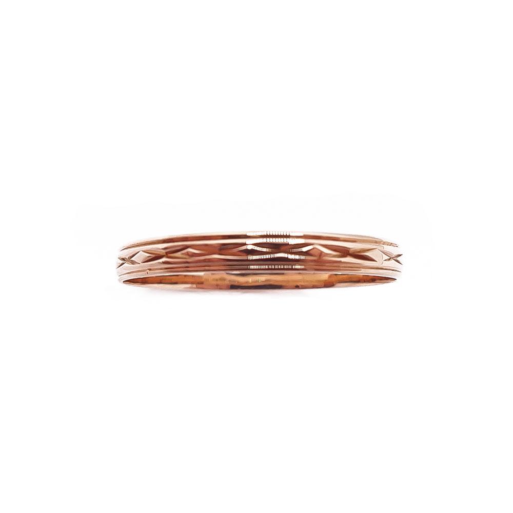 Kultainen kihlasormus kuvio 20mm 2,7mm #1