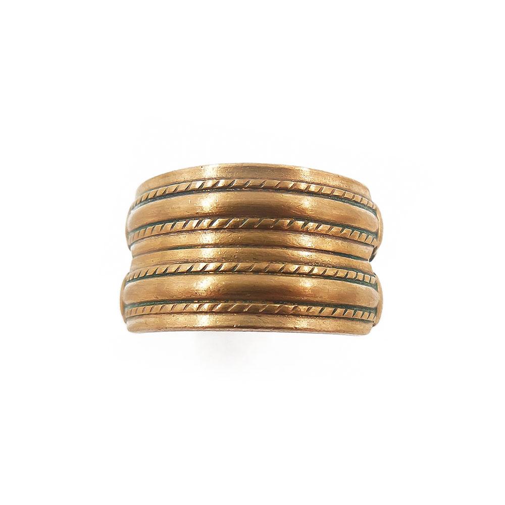 Pronssinen Uskelan sormus 17 mm #2