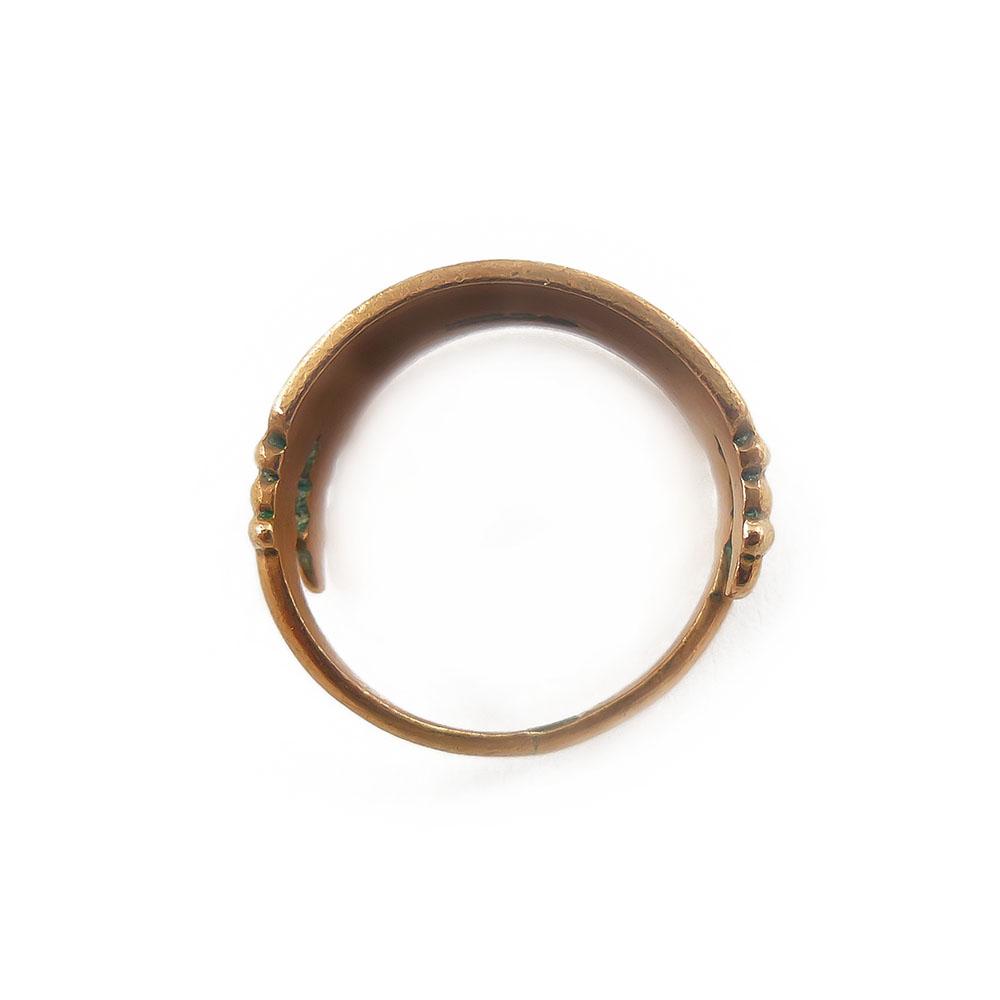 Pronssinen Uskelan sormus 17 mm #3