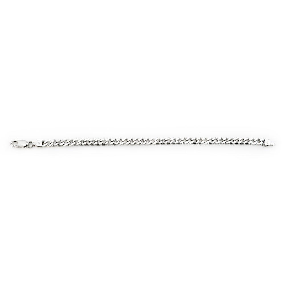 Hopeinen passariranneketju 21cm PJH #0