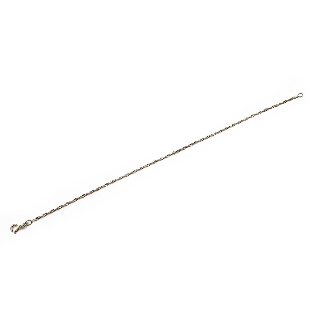 Kultainen singapore ranneketju Ka 19cm #1