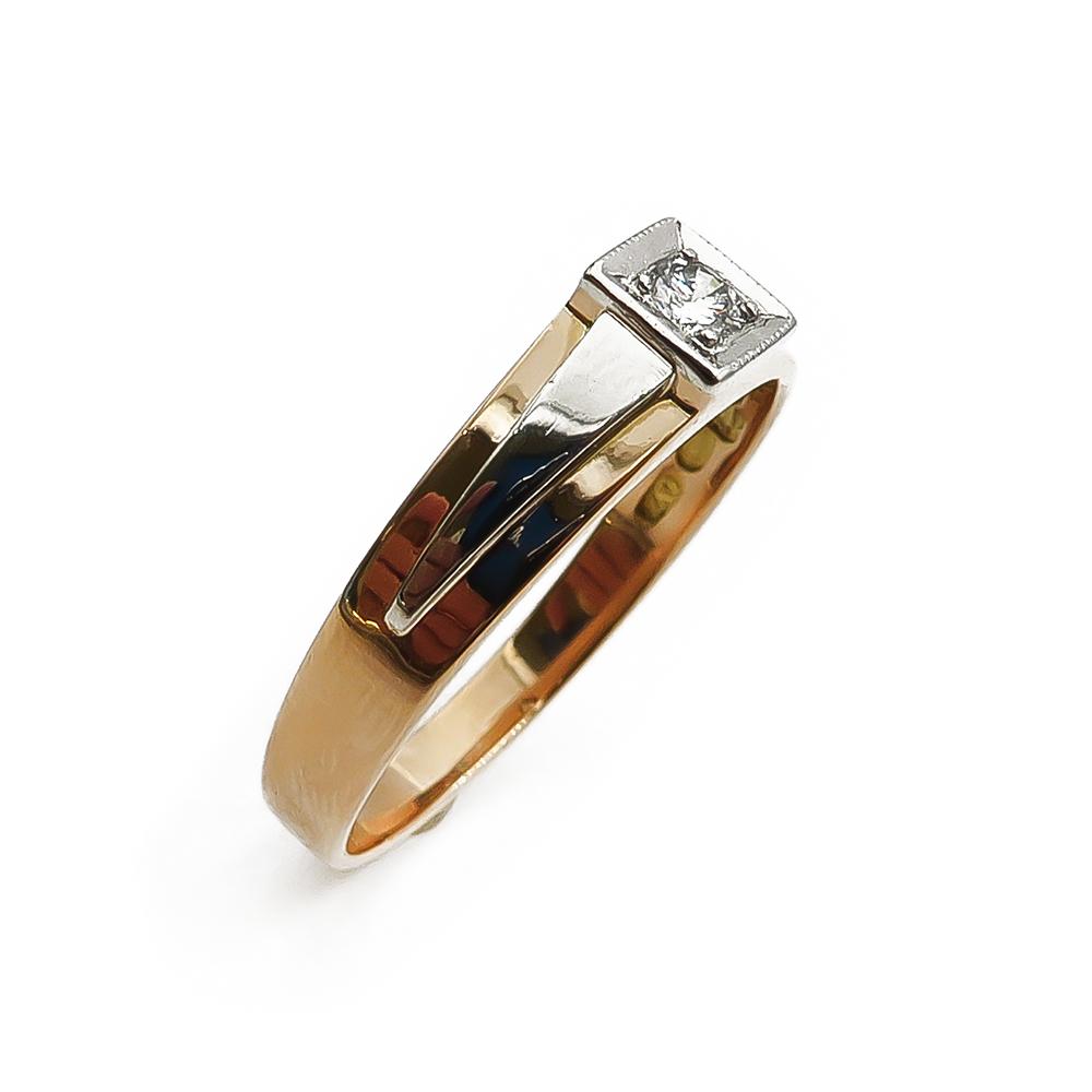18k timanttisormus 20mm 0,10ct #0