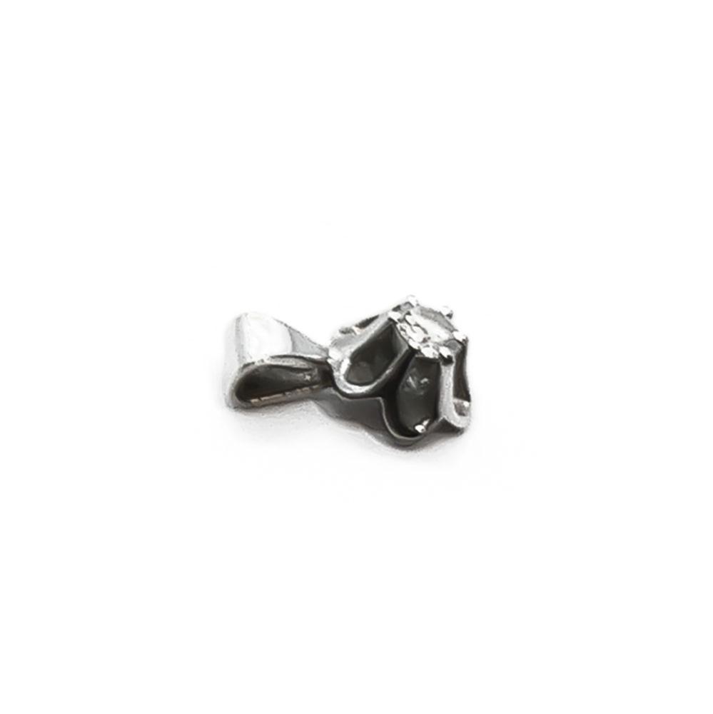 Valkokultainen timanttiriipus 0,10ct #2