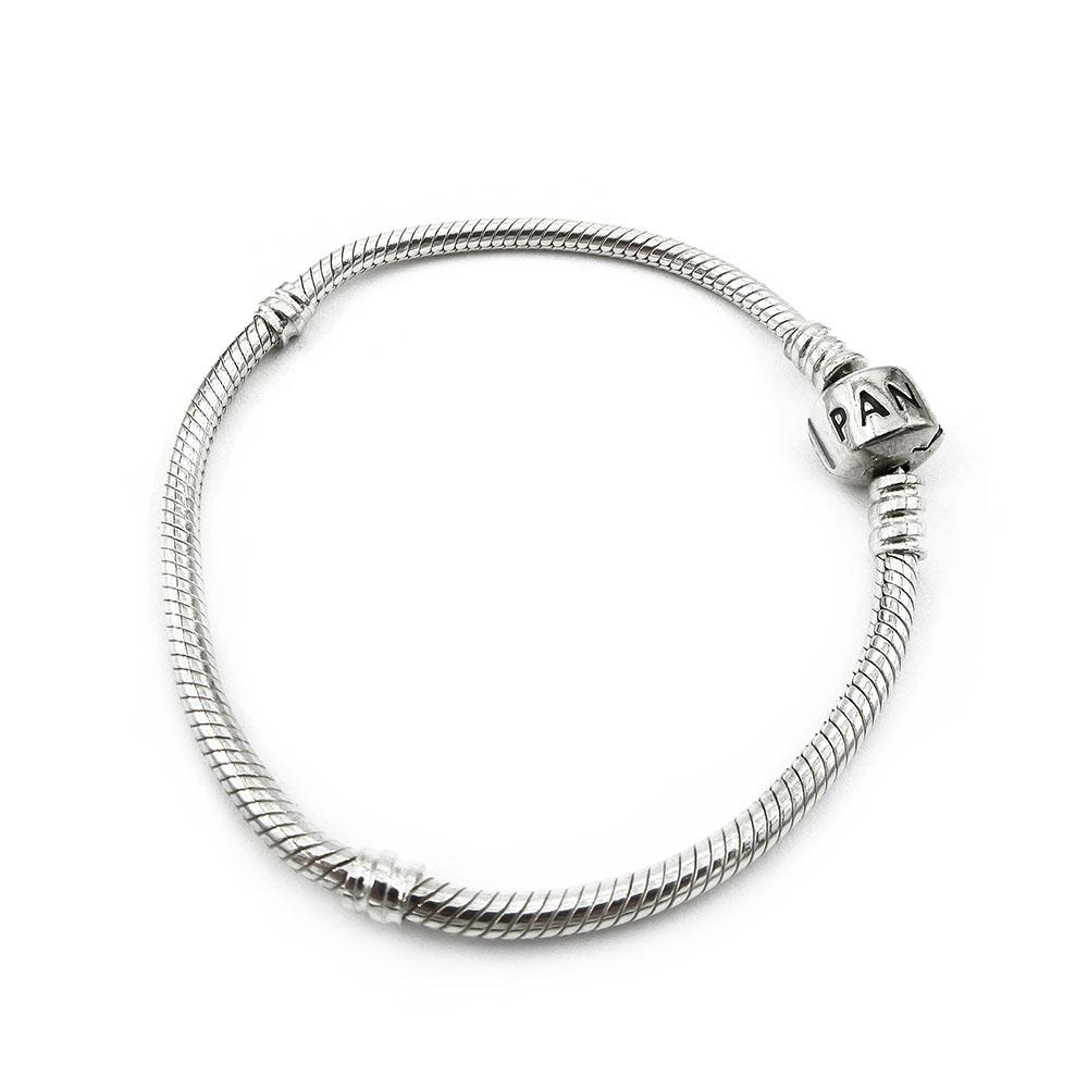 Pandora Moments Silver Clasp Rannekoru 18cm hopea PANDORA A/S #0
